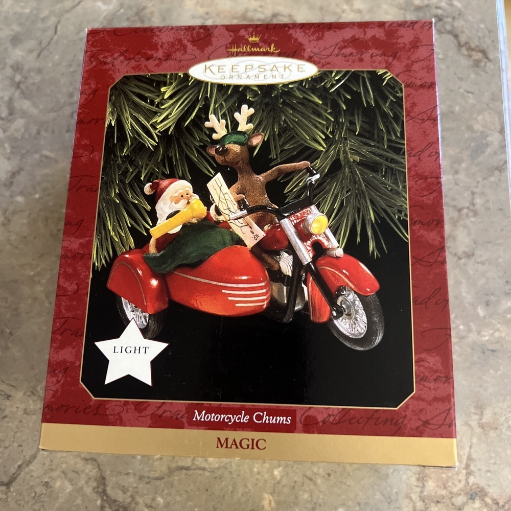 Hallmark 1997 Motorcycle Chums Keepsake Ornament